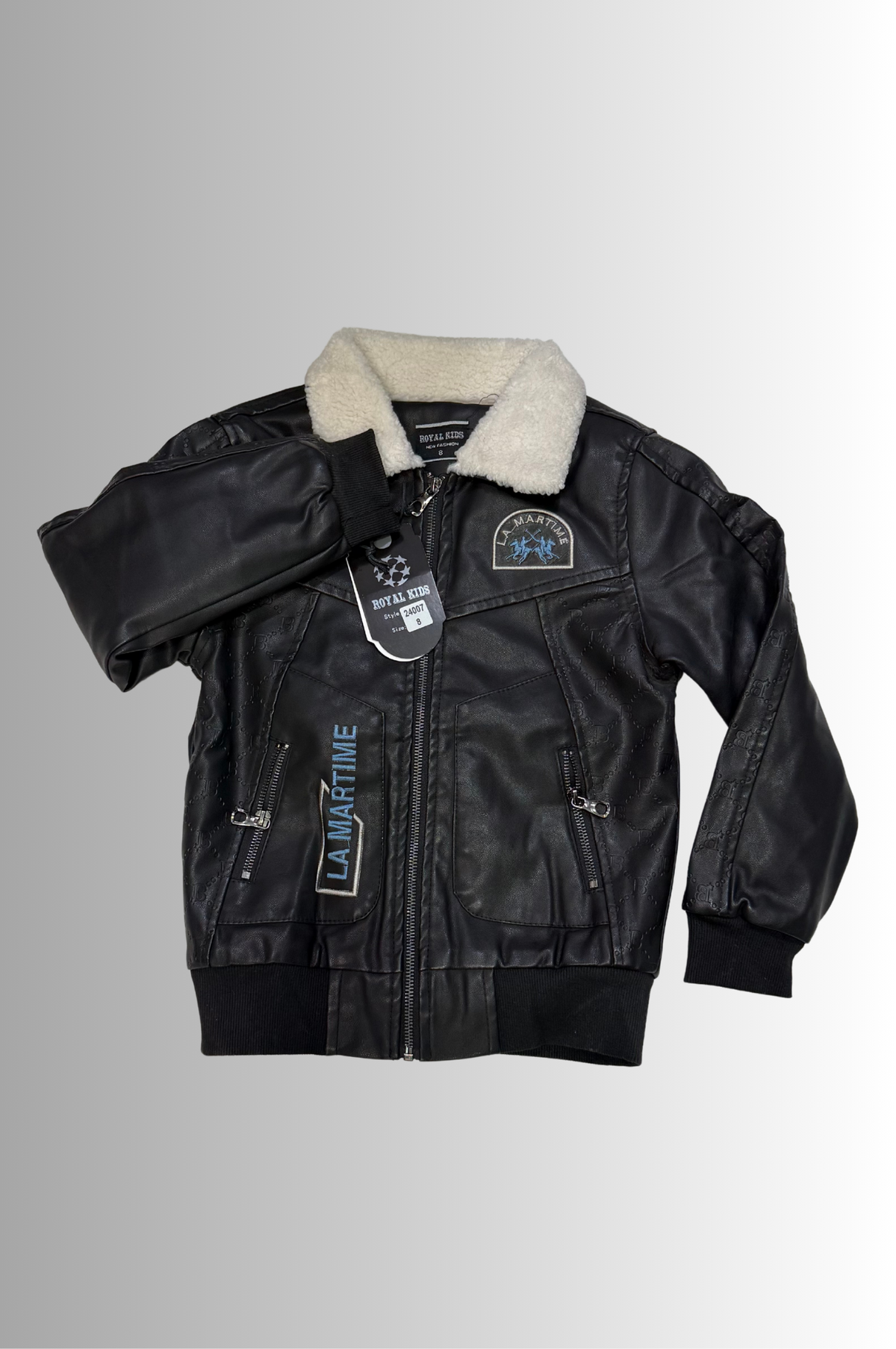 BOYS LEATHER JACKET