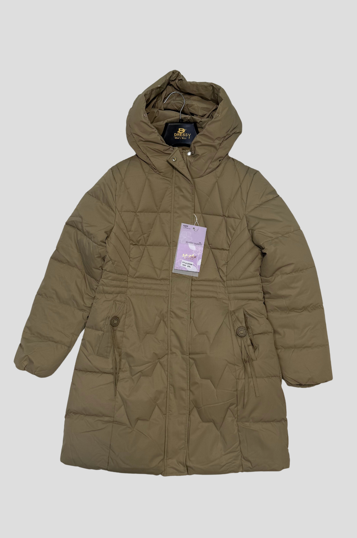 LADIES LONG WARM COAT