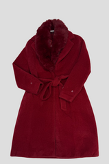 LDIES LONG WARM COAT